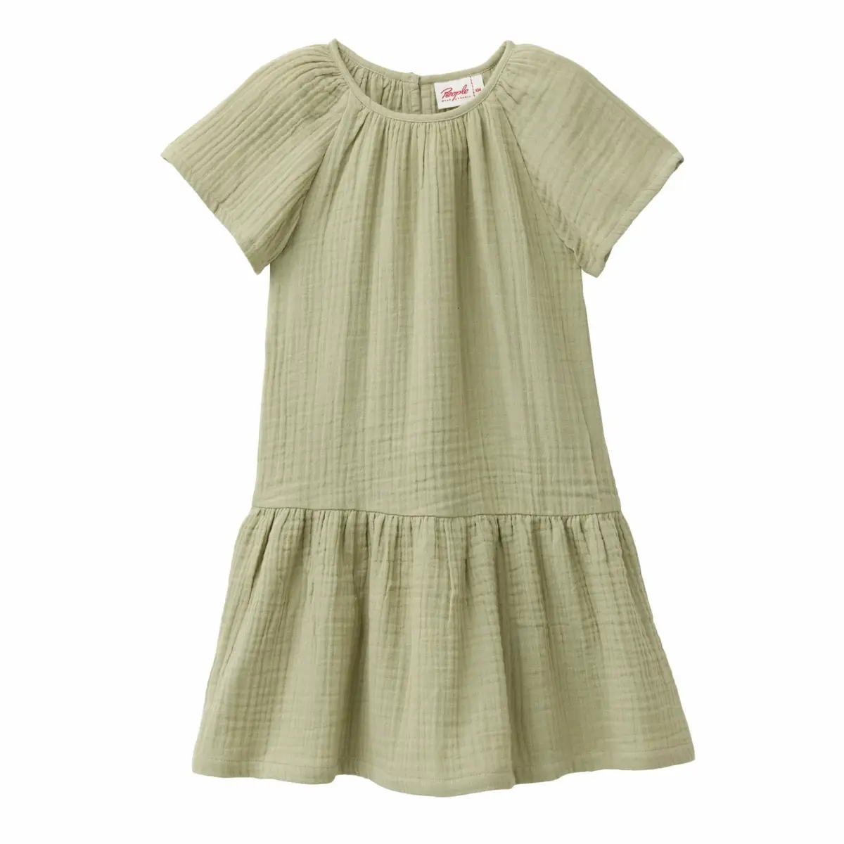 People wear Organic Musslin-Kleid khaki